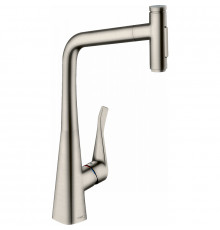 Смеситель для кухни Hansgrohe Metris Select M71 73820800 Сталь