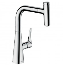 Смеситель для кухни Hansgrohe Metris Select M71 14857000 Хром