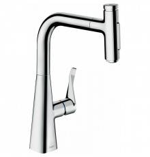 Смеситель для кухни Hansgrohe Metris Select M71 73817000 Хром