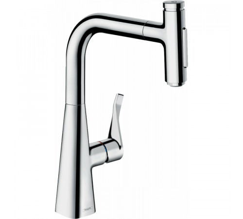 Смеситель для кухни Hansgrohe Metris Select M71 73817000 Хром