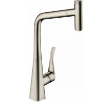 Смеситель для кухни Hansgrohe Metris Select 14884800 Сталь