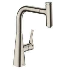 Смеситель для кухни Hansgrohe Metris Select M71 14857800 Сталь