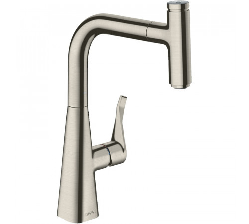 Смеситель для кухни Hansgrohe Metris Select M71 14857800 Сталь