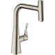 Смеситель для кухни Hansgrohe Metris Select M71 14857800 Сталь