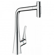 Смеситель для кухни Hansgrohe Metris Select M71 73820000 Хром