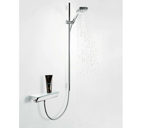 Смеситель для душа Hansgrohe Ecostat Select 13161400 с термостатом Хром Белый