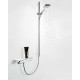 Смеситель для душа Hansgrohe Ecostat Select 13161400 с термостатом Хром Белый