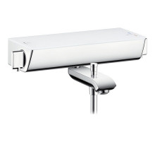 Смеситель для ванны Hansgrohe Ecostat Select 13141400 с термостатом Хром Белый