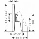 Смеситель для душа Hansgrohe Talis E Highflow 71768000 Хром