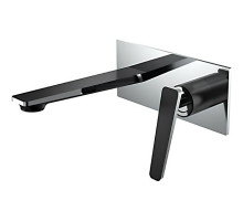 Смеситель для раковины Frap F1057-22 Черный матовый Хром