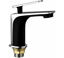 Смеситель для раковины Frap H57 F1057 Черный матовый Хром