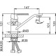 Смеситель для кухни Frap H31 F4531 Белый