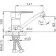 Смеситель для кухни Frap H702 F45702-B Хром