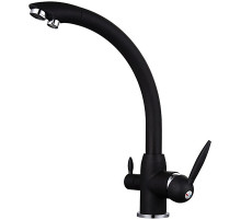 Смеситель для кухни Frap H99 F4399-7 Черный матовый
