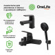 Комплект смесителей Orange OneLife P02-311b Черный