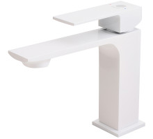 Смеситель для раковины Orange Lutz M04-021w Белый