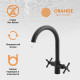 Комплект смесителей Orange Mia M34-381b Черный