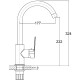 Смеситель для кухни Agger Splendid A0900100 Хром