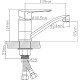 Смеситель для кухни Ростовская Мануфактура Сантехники Boou B8274-14A Хром