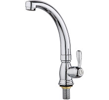 Кран для одного типа воды Ростовская Мануфактура Сантехники SL79-269F-2 Хром