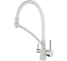Смеситель для кухни Paulmark Siegen Si213111-331 Белый Хром