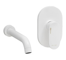 Смеситель для раковины WasserKRAFT A85593 Белый матовый