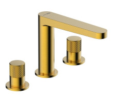 Смеситель для раковины WasserKRAFT Schunter 8235 Золото матовое