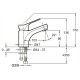 Смеситель для раковины Jacob Delafon Brive E75762-4-CP Хром