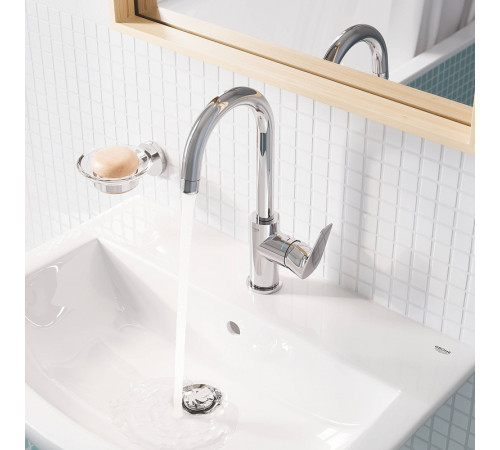 Смеситель для раковины Grohe BauEdge 23760001 Хром