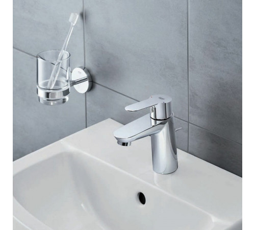 Смеситель для раковины Grohe BauEdge 23757000 с гигиеническим душем Хром