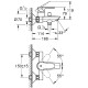 Смеситель для ванны Grohe BauEdge 23604001 Хром