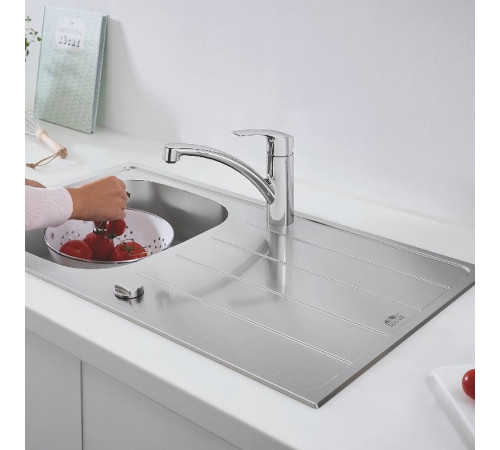 Смеситель для кухни Grohe Eurosmart 33281003 Хром