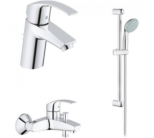 Комплект смесителей Grohe Eurosmart 124446 Хром