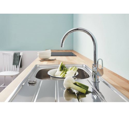 Смеситель для кухни Grohe BauFlow 31230001 Хром