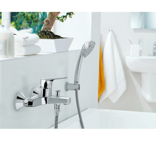 Смеситель для ванны Grohe Bauflow 23756000 Хром