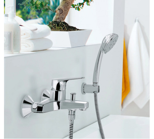 Смеситель для ванны Grohe Bauflow 23601000 Хром