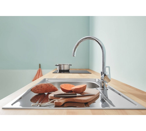 Смеситель для кухни Grohe BauLoop 31232001 Хром