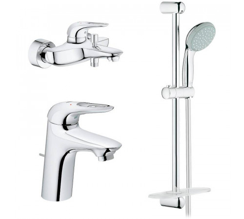 Комплект смесителей Grohe Eurostyle 124416 Хром