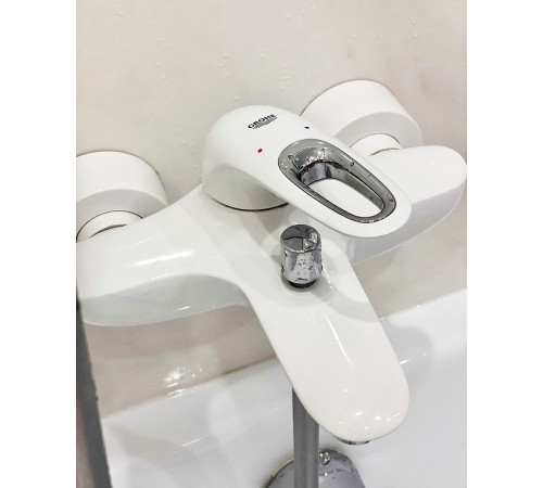 Смеситель для ванны Grohe Eurostyle 33591LS3 Белая луна