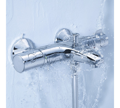 Смеситель для ванны Grohe Grohtherm 800 34576000 с термостатом Хром