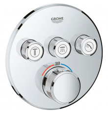 Смеситель для душа Grohe Grohtherm SmartControl 29121000 с термостатом Хром