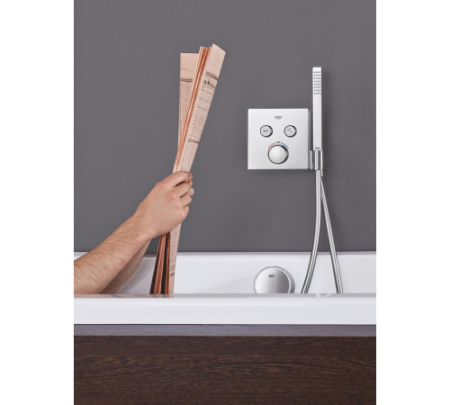 Смеситель для душа Grohe Grohtherm SmartControl 29125000 с термостатом Хром