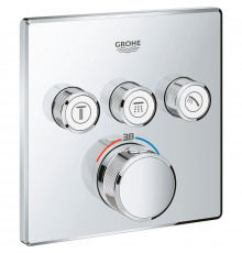 Смеситель для душа Grohe Grohtherm SmartControl 29126000 с термостатом Хром