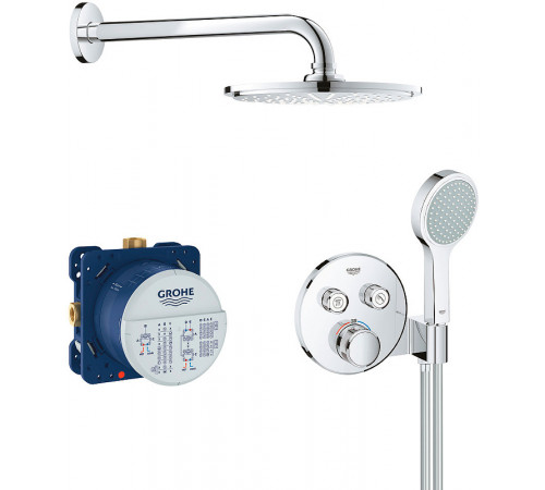 Смеситель для душа Grohe Grohtherm SmartControl 29120000 с термостатом Хром