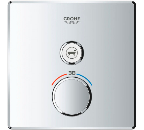 Смеситель для душа Grohe Grohtherm SmartControl 29123000 с термостатом Хром