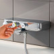 Смеситель для ванны Grohe Grohtherm SmartControl 34718000 с термостатом Хром