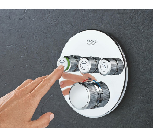 Смеситель для душа Grohe Grohtherm SmartControl 29121000 с термостатом Хром