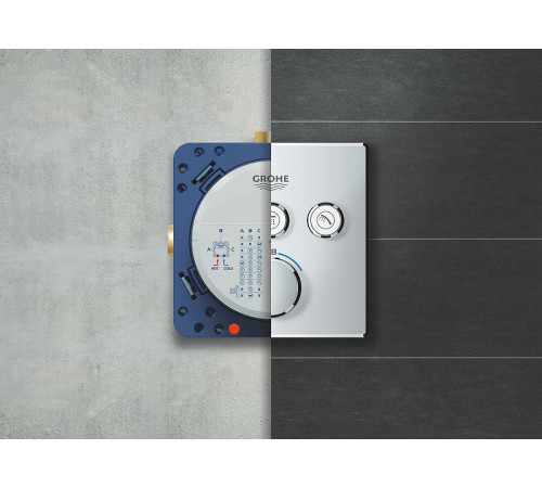 Смеситель для душа Grohe Grohtherm SmartControl 29126000 с термостатом Хром