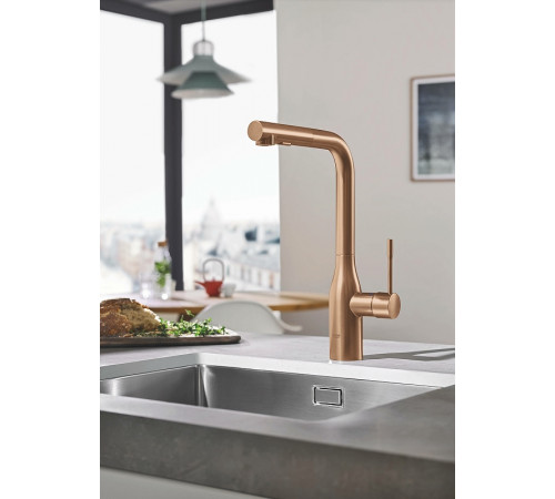 Смеситель для кухни Grohe Essence New 30270DL0 Теплый закат матовый