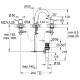 Смеситель для раковины Grohe BauClassic 20470000 Хром